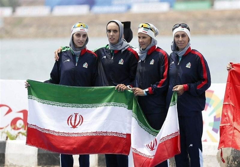 خبرنگار اعزامی خبرنگاران از اندونزی، کاپیتان روئینگ چهار خبرنگار اعزامی خبرنگاران از اندونزی، کاپیتان روئینگ چهار نفره بانوان: لیاقت ما مدال طلا بود