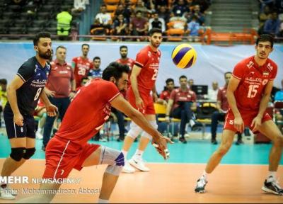 تیم ملی والیبال ایران حریفان المپیکی خود را شناخت