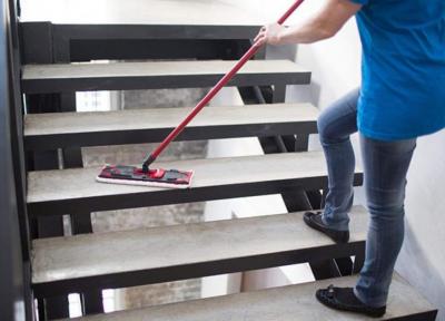 آموزش نظافت راه پله ها: چگونه راه پله را تمیز کنیم؟
