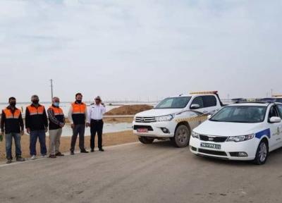 خبرنگاران جاده ساحلی گناوه به بوشهر بازگشایی شد