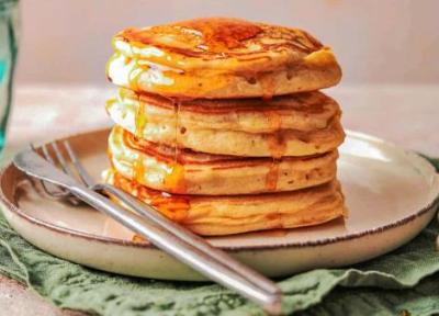 طرز تهیه پنکیک برای 4 نفر، ساده ترین دستور ممکن