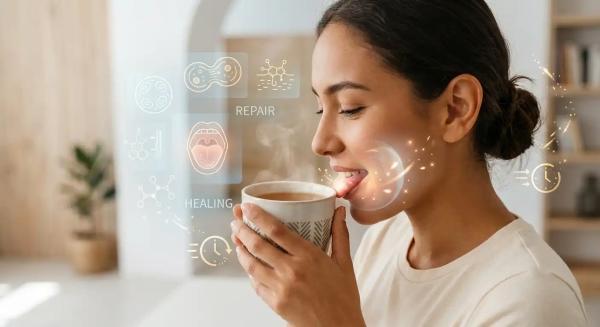 چرا وقتی چای داغ می خوریم و زبانمان می سوزد، نسبت به ریختن همان چاپ روی پوست بدن، خیلی زود خوب می گردد؟