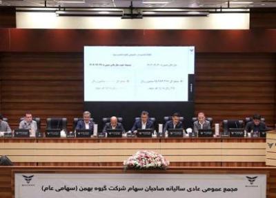 گزارش عملکرد گروه بهمن: رشد 45 درصدی فروش و افزایش 10 درصدی فراوری